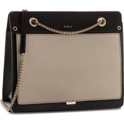Torebka FURLA - Like 981809 B BQA2 AHC Ardesia e/Perla/Onyx. Niebieskie torebki klasyczne damskie Furla, ze skóry, zdobione. W wyprzedaży za 1289,00 zł.