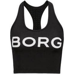 Björn Borg Top Damski Crop Top Cia 40 Czarny. Czarne topy damskie Björn Borg, bez wzorów, bez rękawów. Za 109,00 zł.
