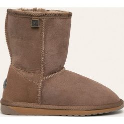 Emu Australia - Śniegowce Platinum Stinger Slim Lo. Pomarańczowe śniegowce damskie EMU Australia, z wełny, bez zapięcia. W wyprzedaży za 539,90 zł.