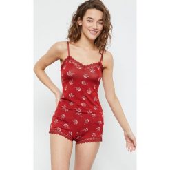 Etam - Szorty piżamowe Josie. Piżamy damskie Etam, s, bez wzorów, z elastanu, bez rękawów. W wyprzedaży za 59,90 zł.