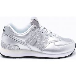 New Balance - Buty WL574NRI. Szare buty sportowe damskie New Balance, z materiału. W wyprzedaży za 319,90 zł.