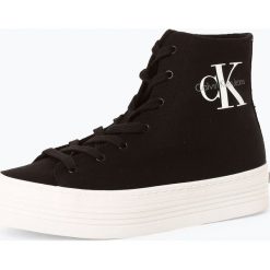 Calvin Klein Jeans - Tenisówki damskie – Zabrina, czarny. Czarne trampki i tenisówki damskie marki Calvin Klein Jeans, bez wzorów, z jeansu, bez zapięcia. Za 399,95 zł.