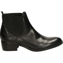 Botki - 30216 MON NER. Czarne botki damskie skórzane marki Venezia. Za 269,00 zł.
