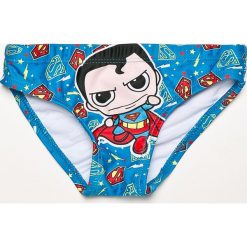 Blukids - Kąpielówki dziecięce Superman 86-98 cm. Szare kąpielówki chłopięce marki Blukids, z motywem z bajki, z dzianiny. Za 49,90 zł.
