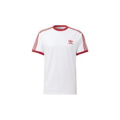 T-shirty z krótkim rękawem adidas Koszulka 3-Stripes. Białe koszulki męskie Adidas, xl, bez wzorów, bez kołnierzyka, krótkie. Za 129,00 zł.
