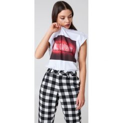 T-shirty damskie: MSCH Copenhagen T-shirt Jade – White