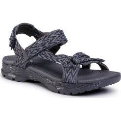 Sandały SKECHERS - Go Walk Outdoors 14644/CHAR Charcoal. Szare sandały damskie Skechers, bez wzorów, ze skóry ekologicznej, sportowe, bez obcasa, bez zapięcia, outdoorowe. W wyprzedaży za 219,00 zł.