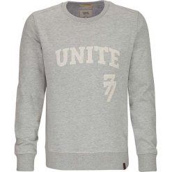 Bluza w kolorze szarym. Szare bluzy męskie Camel Active, m, z haftami, z bawełny, z okrągłym kołnierzem, bez rękawów, bez kaptura. W wyprzedaży za 131,95 zł.