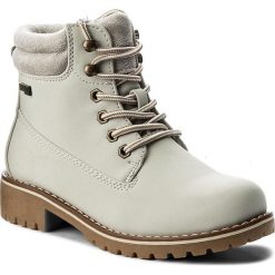 Trapery MAGIC LADY - CS722-6A Szary Jasny. Szare kozaki dziewczęce marki Magic Lady, bez zapięcia. Za 119,99 zł.