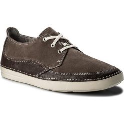 Półbuty CLARKS - Gosler Edge 261325647 Taupe Suede. Brązowe półbuty skórzane męskie Clarks. W wyprzedaży za 179,00 zł.