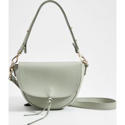 Torebka saddle bag - Turkusowy. Niebieskie torebki klasyczne damskie Mohito, bez wzorów, bez dodatków. Za 99,99 zł.
