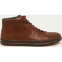 Camper - Buty skórzane Chasis Sport. Pomarańczowe buty sportowe męskie Camper, ze skóry, na sznurówki. Za 489,90 zł.