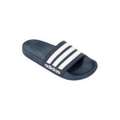 Klapki ADILETTE CLOUDFOAM. Niebieskie chodaki męskie Adidas. Za 99,99 zł.
