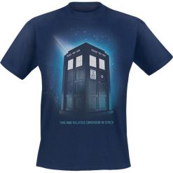 T-shirty męskie: Doctor Who Time And Relative Dimension In Space T-Shirt granatowy