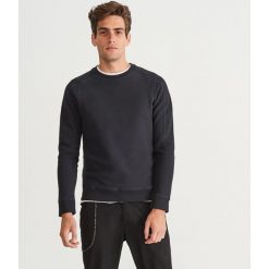Dzianinowa bluza - Szary. Szare bluzy męskie Reserved, l, z dzianiny. Za 79,99 zł.