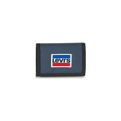 Portfele Levis Sportswear Patch Trifold. Niebieskie portfele męskie marki Levi's®, bez wzorów. Za 109,00 zł.