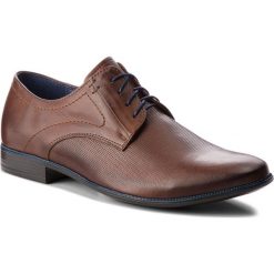 Półbuty SERGIO BARDI - Braone SS127348818PL 104. Brązowe buty wizytowe męskie marki Sergio Bardi, ze skóry. W wyprzedaży za 179,00 zł.