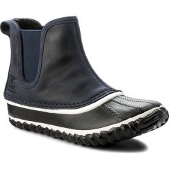 Buty zimowe damskie: Sztyblety SOREL – Out N About Chelsea NL2410 Collegiate Navy 464
