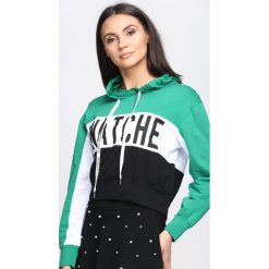Bluzy damskie: Zielona Bluza Chill Mind