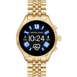 ZEGAREK MICHAEL KORS LEXINGTON MKT5078. Żółte, cyfrowe zegarki damskie Michael Kors, złote. Za 1699,00 zł.
