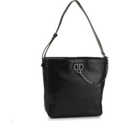 Torebka DKNY - Linton Conv Hobo R94CRD85 Blk/Gunmetal BWG. Czarne torebki klasyczne damskie DKNY, bez wzorów, ze skóry, klasyczne, bez dodatków. Za 1199,00 zł.