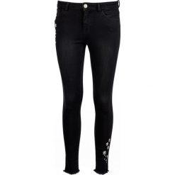 Desigual jeansy damskie 28 czarny. Czarne jeansy damskie Desigual, z jeansu. W wyprzedaży za 199,00 zł.