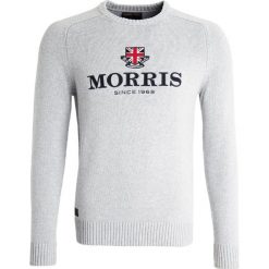Swetry klasyczne męskie: Morris MORGAN ONECK Sweter grey