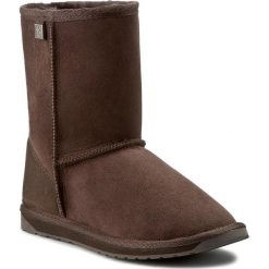 Buty EMU AUSTRALIA - Platinum Stinger Lo WP10002 Chocolate 2016. Brązowe buty zimowe damskie EMU Australia, ze skóry, na niskim obcasie. W wyprzedaży za 449,00 zł.