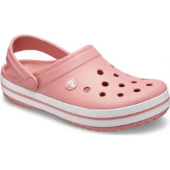 Crocs Crocband Blossom/White M6W8 (38-39). Białe klapki damskie Crocs, bez wzorów, z materiału, sportowe, bez obcasa, bez zapięcia, trekkingowe. W wyprzedaży za 205,00 zł.