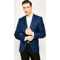 Marynarka Boss Jewels5 50427049. Niebieskie marynarki męskie Boss, m, bez wzorów, z wełny, casualowe. W wyprzedaży za 1309,00 zł.