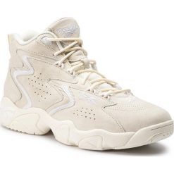 Buty Reebok - Mobius Og Mu CN7907 Classic White/White. Brązowe półbuty męskie Reebok, na co dzień, bez wzorów, z zamszu, bez zapięcia. W wyprzedaży za 359,00 zł.