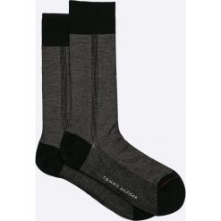 Tommy Hilfiger - Skarpety. Czarne skarpetki męskie TOMMY HILFIGER, z bawełny. W wyprzedaży za 29,90 zł.