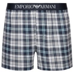 Bokserki Emporio Armani Underwear 111466 9A504 60435. Szare bokserki męskie Emporio Armani Underwear, bez wzorów, z elastanu. W wyprzedaży za 129,00 zł.