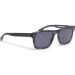 Okulary przeciwsłoneczne BOSS - 0925/S Mttblue Horn HW8. Szare okulary przeciwsłoneczne damskie Boss. Za 769,00 zł.
