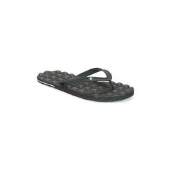 Japonki Volcom RECLINER RUBBER. Czarne klapki męskie marki Volcom, bez wzorów. Za 129,00 zł.