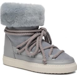 Buty INUIKII - Sneaker 70202-5-H Light Grey High. Niebieskie kozaki damskie Inuikii, ze skóry, bez zapięcia. W wyprzedaży za 649,00 zł.