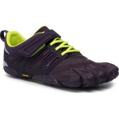 Buty VIBRAM FIVEFINGERS - V-Train 17W6606 Nightshade/Safety Yellow. Fioletowe buty sportowe damskie Vibram Fivefingers, bez wzorów, z tworzywa sztucznego, sportowe, do biegania, vibram fivefingers. W wyprzedaży za 349,00 zł.