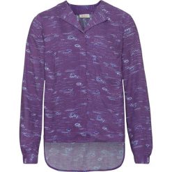 Bluzka z nadrukiem, długi rękaw bonprix lila z nadrukiem. Szare bluzki longsleeves bonprix, z nadrukiem. Za 32,99 zł.