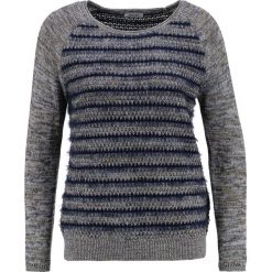 Swetry klasyczne damskie: Taifun 1/1 ARM Sweter granit melange