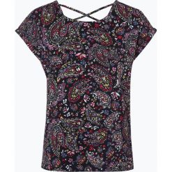 S.Oliver - T-shirt damski, niebieski. Niebieskie t-shirty damskie S.Oliver, s, bez wzorów, eleganckie, z dekoltem na plecach. Za 39,95 zł.