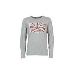 T-shirty z długim rękawem Pepe jeans FLAG LOGO. Szare t-shirty męskie Pepe Jeans, xl, bez wzorów, z jeansu, bez kołnierzyka, długie. W wyprzedaży za 119,20 zł.