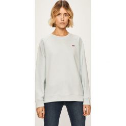 Levi's - Bluza. Niebieskie bluzy damskie Levi's®, s, bez wzorów, z bawełny, bez rękawów, bez kaptura. W wyprzedaży za 219,90 zł.