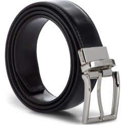 Pasek Męski VALENTINI - 001-02560-0362-01 Black. Czarne paski męskie Valentini, w paski, ze skóry. W wyprzedaży za 69,00 zł.