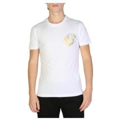 Versace Jeans Koszulka T-shirt B3GSB76I_36620. Koszulki męskie Versace Jeans, xxl, bez wzorów, z jeansu, bez kołnierzyka. Za 216,00 zł.