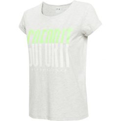 T-shirty damskie: T-shirt damski TSD007 - chłodny jasny szary