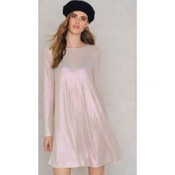 Sukienki: Glamorous Sukienka z długim rękawem – Nude