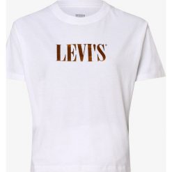 Levi's - T-shirt damski, biały. Białe t-shirty damskie Levi's®, s, z nadrukiem, bez kołnierzyka. Za 129,95 zł.