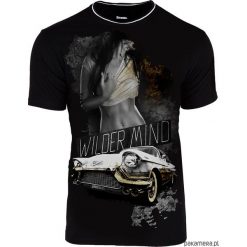 T-shirt 2REBEL męski. Czarne t-shirty męskie Pakamera, m, bez wzorów, casualowe, bez kołnierzyka. Za 147,00 zł.