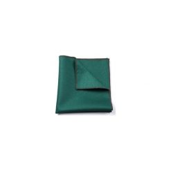 POSZETKA LNIANA GREEN LINEN. Zielone poszetki męskie marki R3s men's accessories, bez wzorów. Za 44,00 zł.