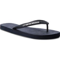 Klapki damskie: Japonki EA7 EMPORIO ARMANI – Flip Flop Sea World Core U XCQ002 XCC08 A138 Night Blue/White